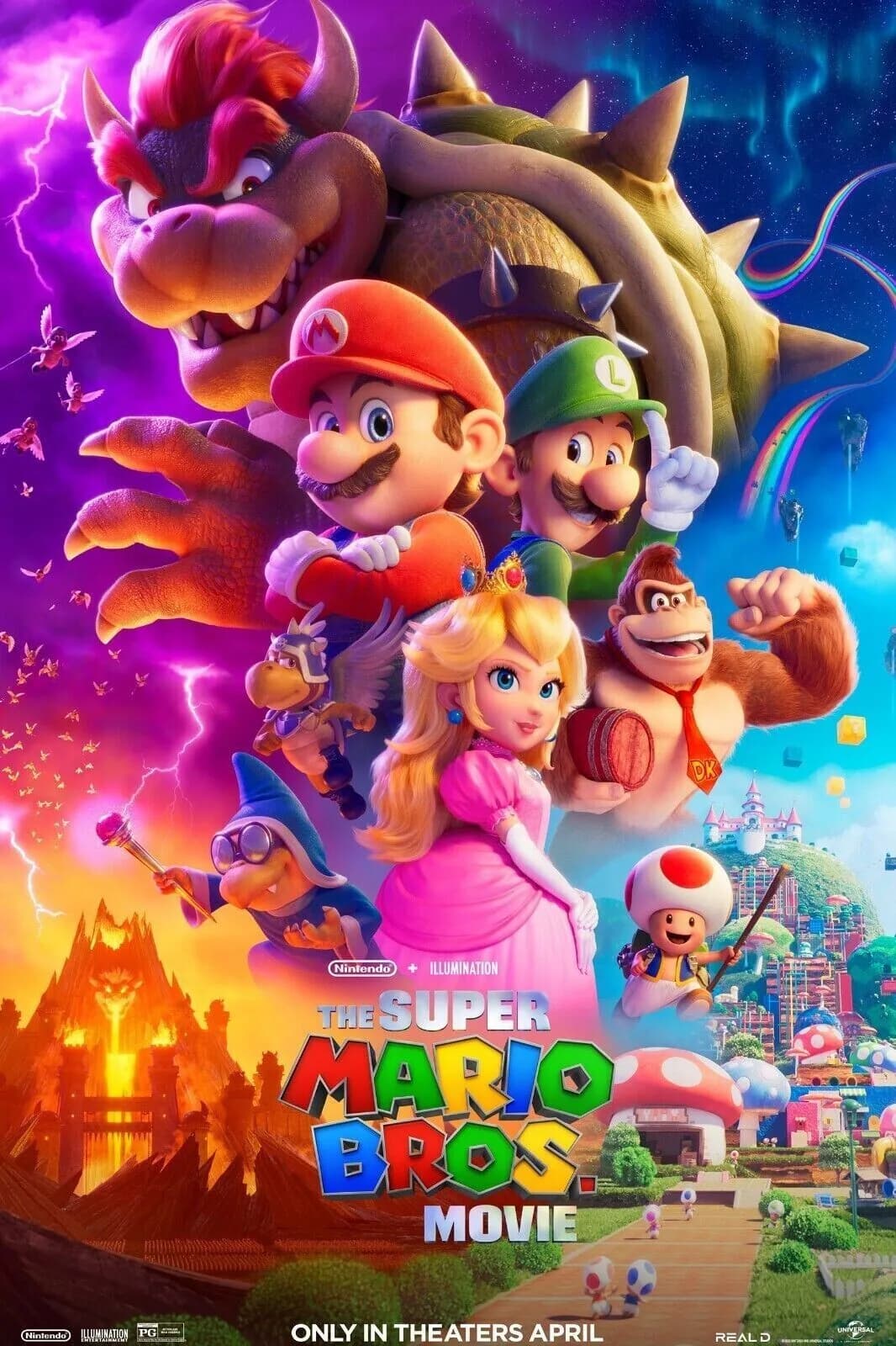 The Super Mario Bros Movie poster