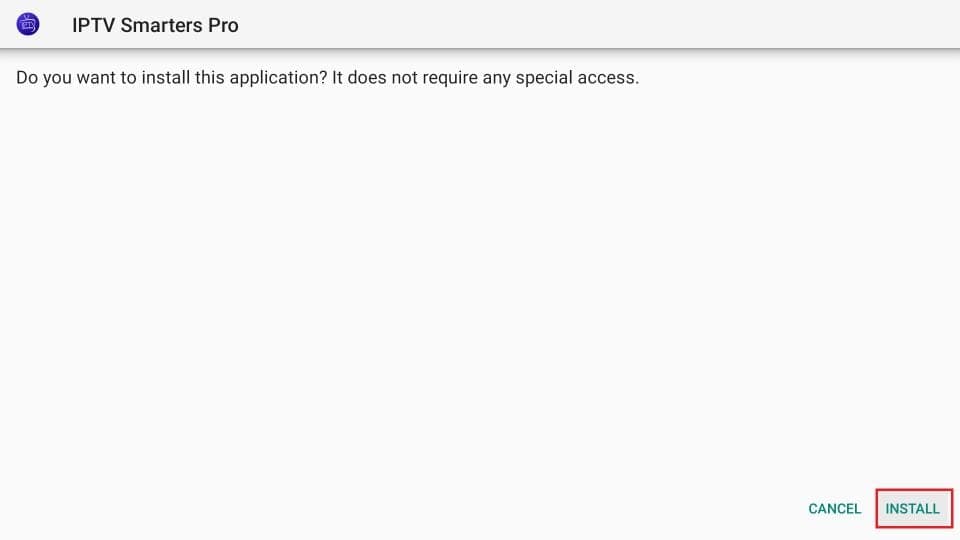 IBO Player device ID and device key screen
